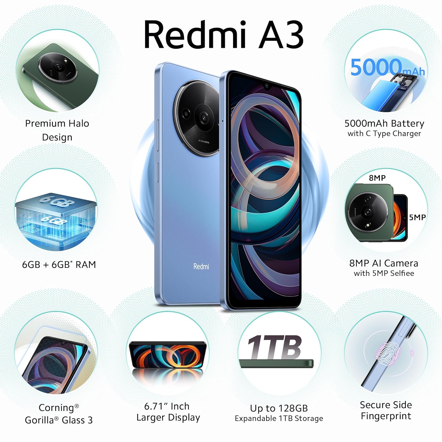 Redmi A3 view 2